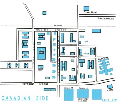 Map of Canadian Side
