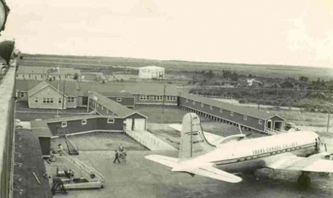 The RAF Side was built by the <br>
British government to facilotate the "Ferry Command" Operations.<br>
